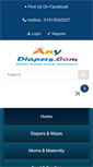 Mobile Screenshot of anydiapers.com